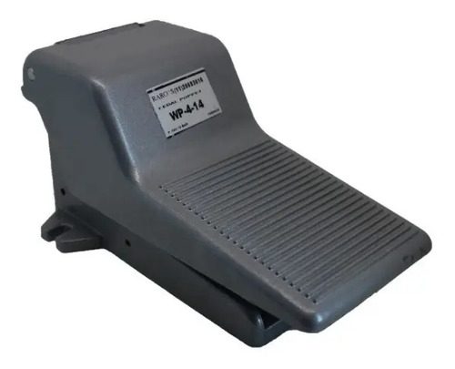 Válvula Pedal Mola Pneumática Rosca 1/4 - 4 Vias Alta Vazão