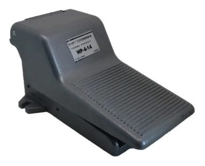 Válvula Pedal Mola Pneumática Rosca 1/4 - 4 Vias Alta Vazão