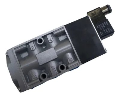 Válvula Solenóide Pneumática Direcional 5/2 Vias 1/2 24vcc