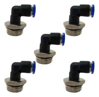 05 Conexão Pneumática Instantânea Cotovelo ( L )macho 1/2x08
