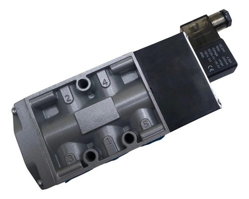 Válvula Solenóide Pneumática Direcional 5/2 Vias 1/2 24vcc