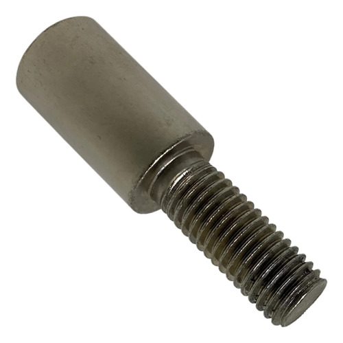 Parafuso Para Cilindro Pneumático Ø125mm Rosca Macho/fêmea Prateado